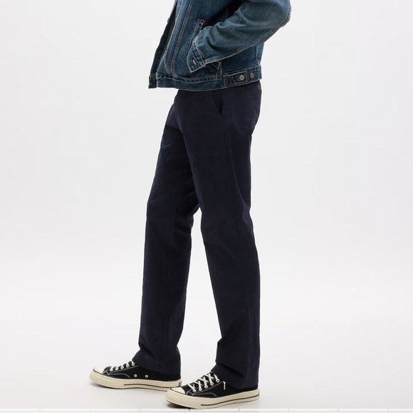 Modern Khakis in Straight Fit with GapFlex
30 x 32 L
Color - Navy - Picture 3 of 9